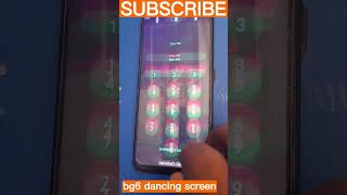 TECNO BG6 DANCING SCREEN