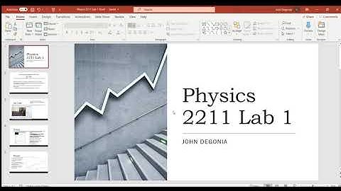 Physics 2211 Lab 1 Video