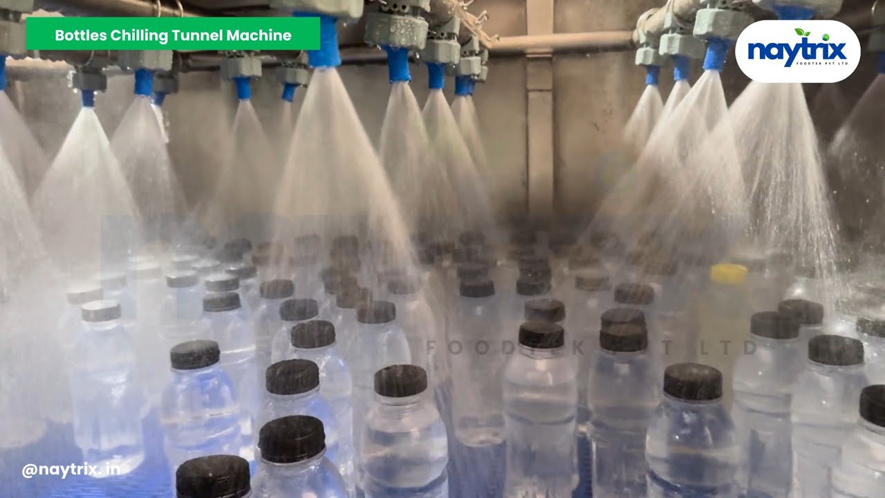 Bottle Chilling Tunnel | Bottle Cooling Tunnel | Pasteurization Tunnel | 