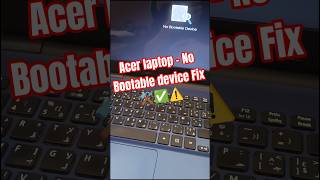 Celebrity Acer No Bootable Device [FIX] 100% Net Worth