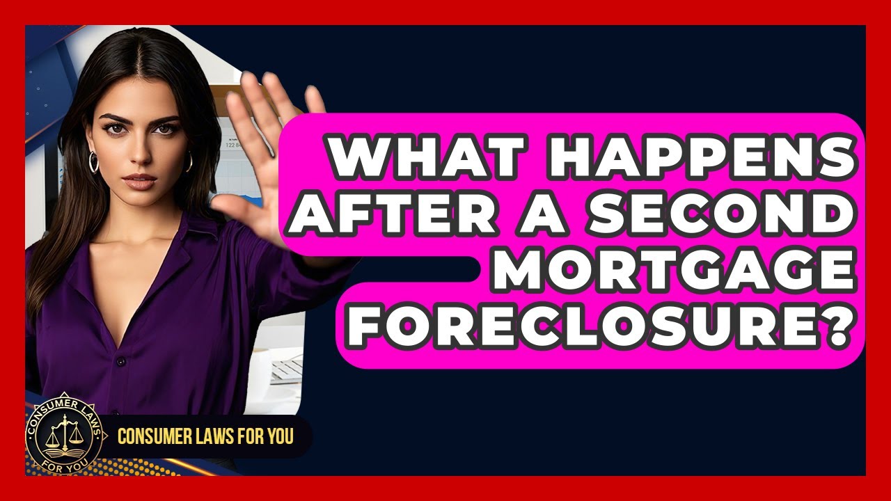 What Happens After A Second Mortgage Foreclosure? - Consumer Laws For You