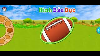 Trò chơi dạy bé học hình dạng, màu sắc, kích thước #1 screenshot 1