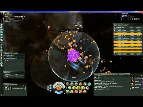 400 vs 400 Epic EVE Online Space Battle
