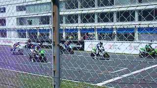 2015九州ロードレース選手権第4戦 ST600クラス決勝スタート風景