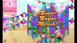 Candy Crush Saga Level 12413 (3 stars, No boosters)
