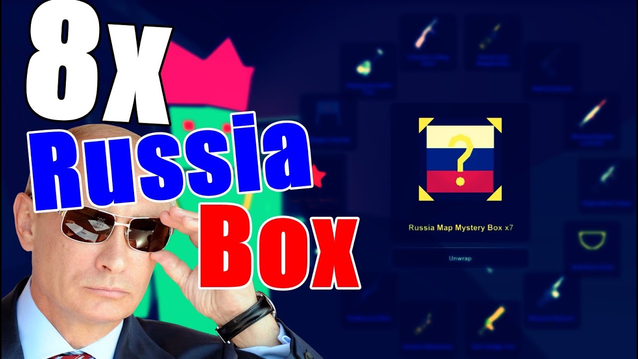 Unturned 8x Russia Map Mystery Box Opening!