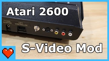 Atari 2600 S-Video Mod - My First Mod Ever!