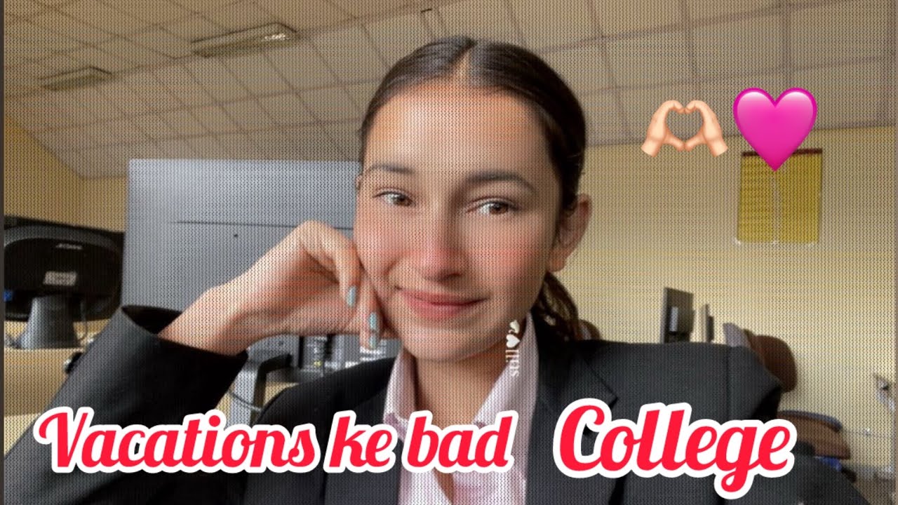 Vacations ke bad college ka pehla din 🩷✅#viral #vlogs #priyanshiirana #college 