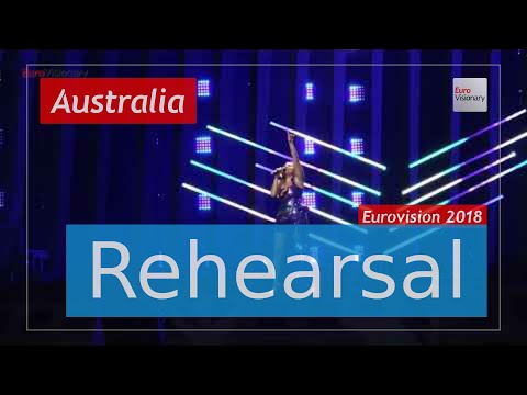 Jessica Mauboy - We Got Love - Eurovision 2018 Australia (Rehearsal)