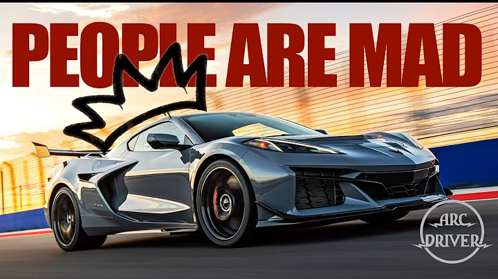 The Corvette ZR1X Has Been Revealed And People Are Pissed