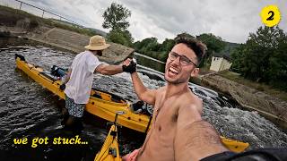 Crossing Europe with a kayak | We Got Stuck in the Middle of Nowhere