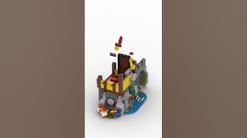 Lego set: Creator3in1:31120-1-3 in Bricklink Studio