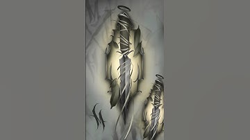 Dagger tattoo design | Procreate drawing