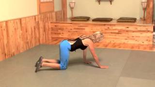 42 staggered hand push ups
