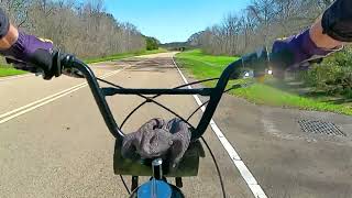 🌲🌲Motorized Bicycle's Trip to Emerald Mound🌲🌲 Pt 1