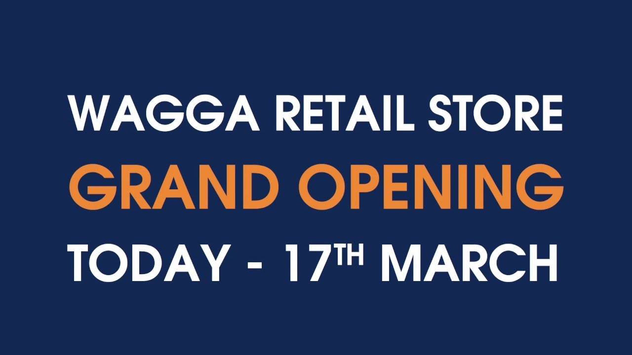 CLIPEX Wagga Retail Store Opening YouTube