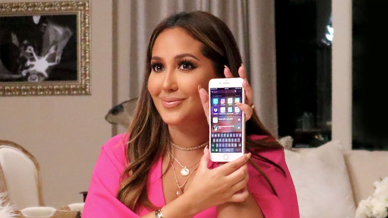 What's On My iPhone | All Things Adrienne