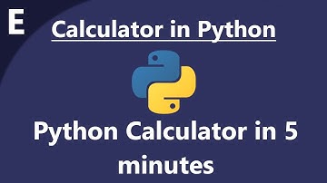 Building a Basic Calculator | Python | Tutorial | enzz
