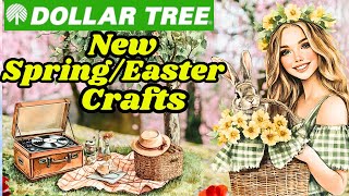 NEW! Amazing DOLLAR TREE Easter & spring crafts to spruce your home for spring! DIY decor