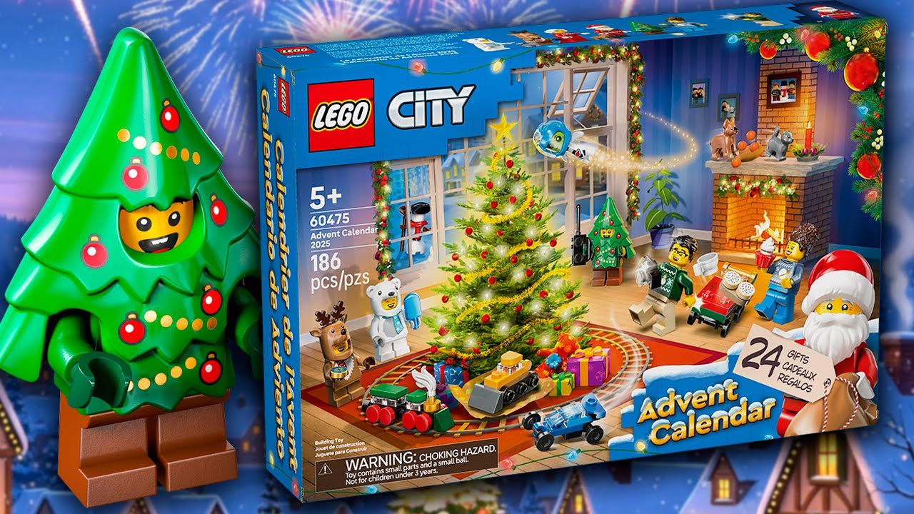 LEGO CITY ADVENT CALENDAR 2025 - ОБЗОР КАЛЕНДАРЯ ЛЕГО СИТИ 2025 (60475 ...