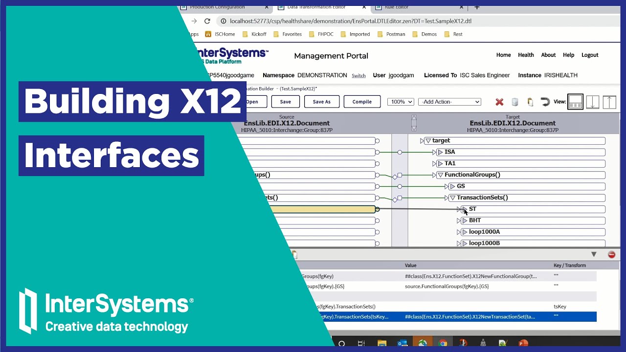 Building X12 Interfaces in InterSystems IRIS - YouTube