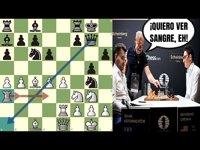 FIROUZJA INMORTALIZA A CARUANA😱🔥!! Firouzja vs. Caruana (Torneo