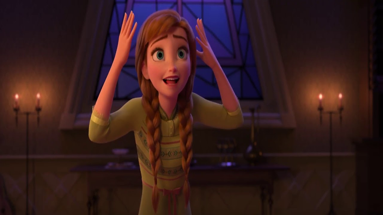 frozen 2 playing charades