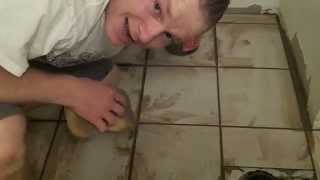Basement Bathroom Part 3 Tile & Grout