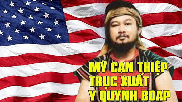 🔴Mỹ được kêu gọi can thiệp, để Y Quynh Bdap không bị  trục xuất  về Việt Nam