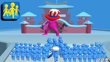 Join Clash 3D - All Levels Gameplay Walkthrough (iOS, Android) Part 63 | Level 596 - 602