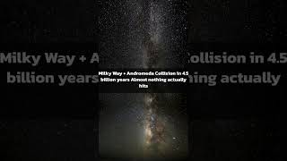 What Happens When Two Galaxies Collide — The Universe Is Stranger Than You Think #shorts