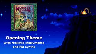 Opening Theme (Monkey Island) with the instruments I have