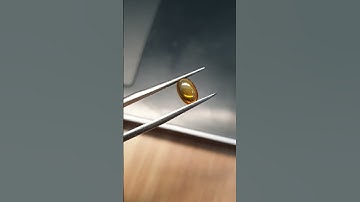 Saphire vàng nhỏ xinh nhẫn nữ đẹp 350k #gemstone #ruby #gem #daquy