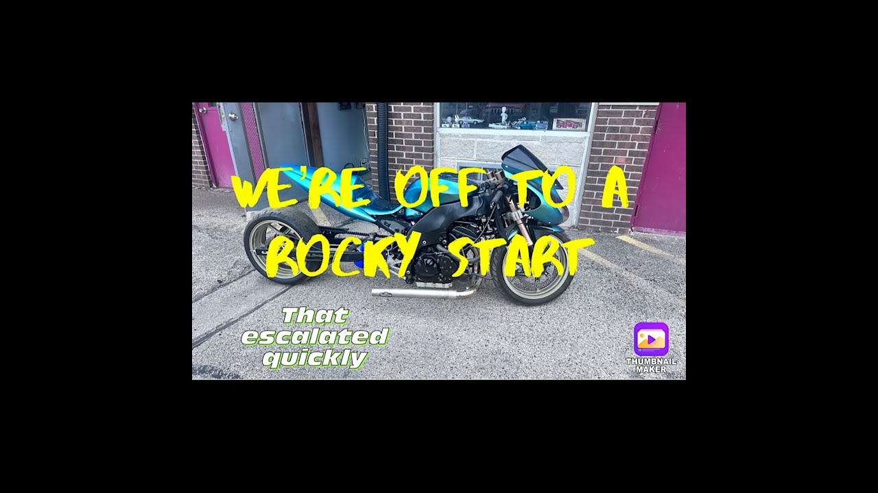 ZX10 Grudge bike build, is off to a Rocky start YouTube
