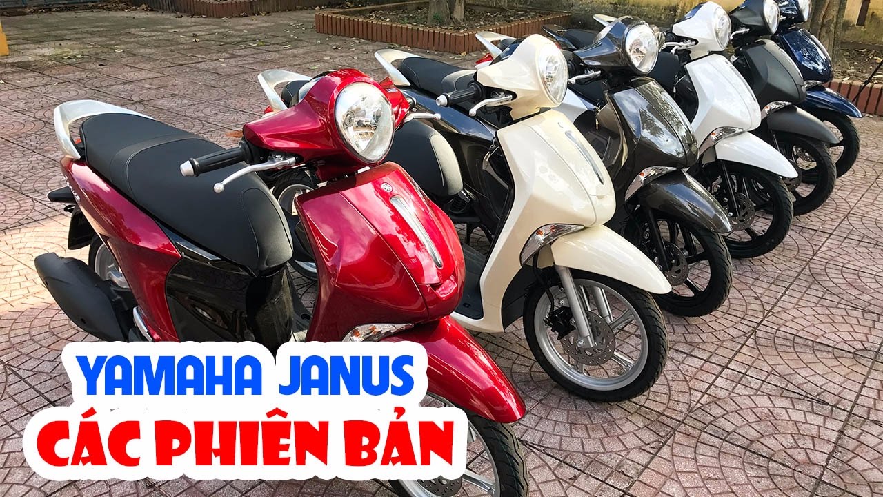 Yamaha Janus - Sự khác nhau giữa các phiên bản Xe tay ga dành cho nữ ...