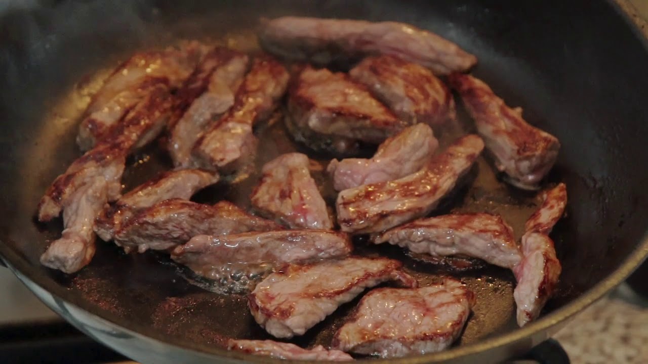Receta de corte Asiento salteado con verduras | Carnes A Punto