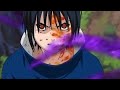 Sasuke shows the power of his sharingan eyes before sakura after naruto is defeated  naruto kai 7