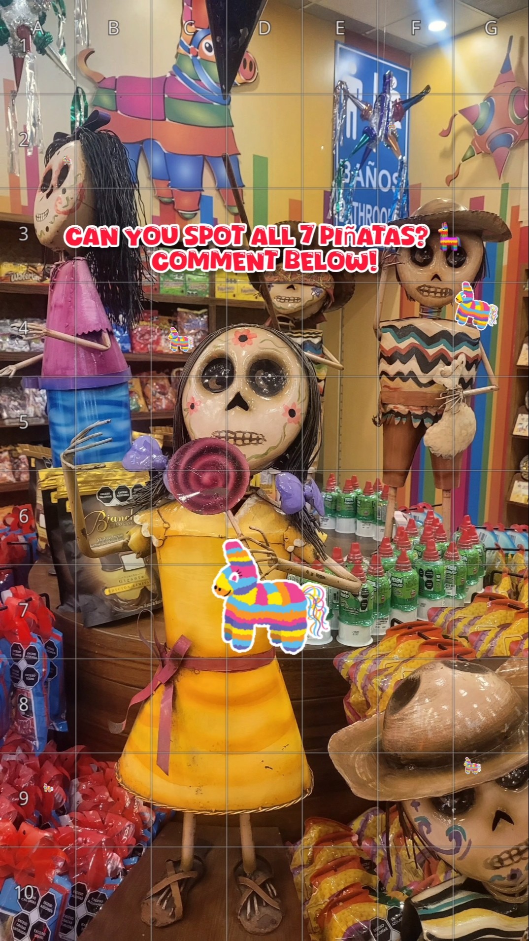 Can You Spot All 7 Hidden Piñatas? 🪅🔍 - YouTube
