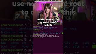 Linux rm -fr / Deleting French Lg Demystified #linux #linuxcommandlinetutorial #linuxterminal