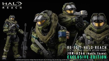 【EXCLUSIVE EDITION】RE:EDIT HALO: REACH 1/12 SCALE JUN-A266 (Noble Three) EXCLUSIVE EDITION