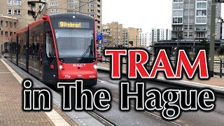 Going around The Hague in a tram