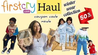 Firstcry Baby Boy Dress Haul Firstcry Winter Hual Firstcry Coupon Code Latest