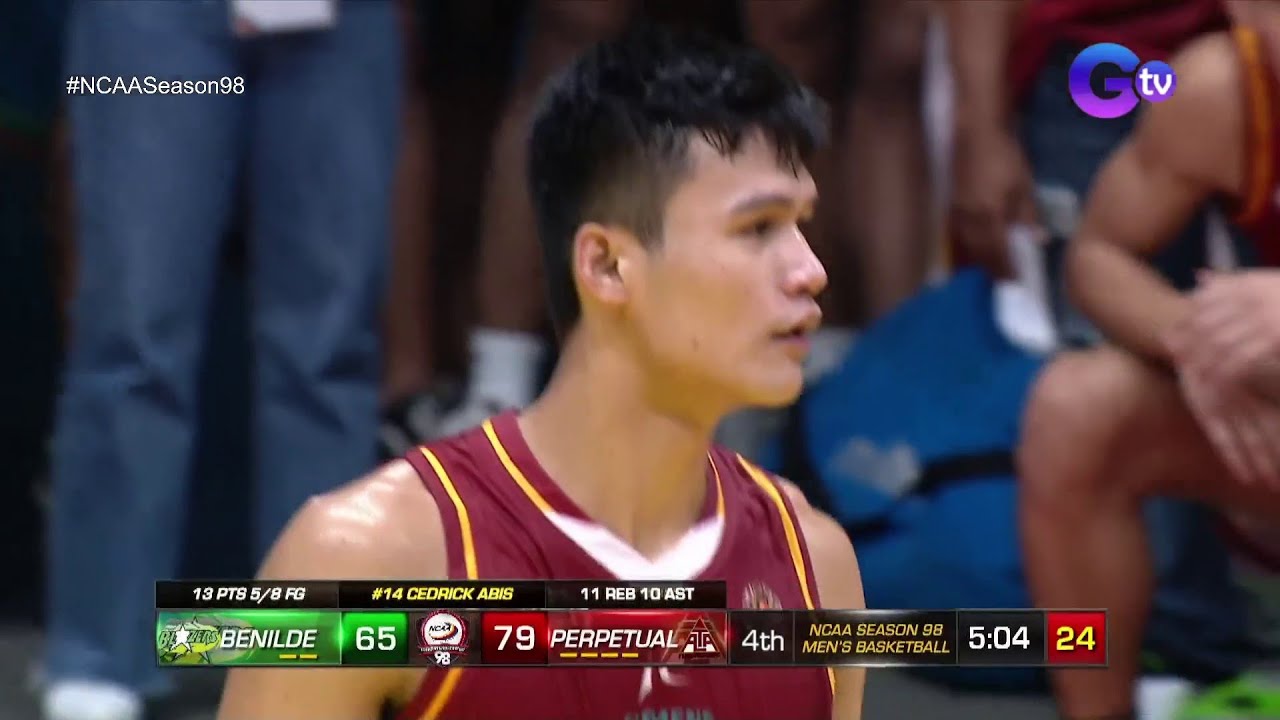 John Abis with the first triple-double of the 