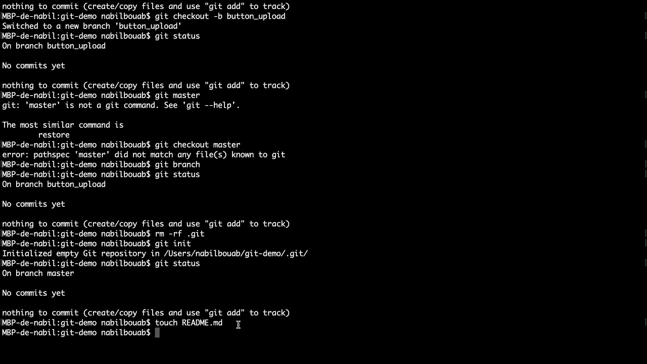 git training 1 - YouTube