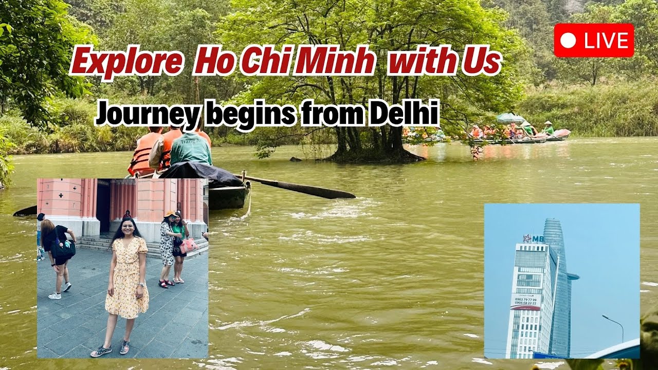 New Delhi to Vietnam Travel Journey | UnCut Flight Boarding & Ho Chi Minh City Tour