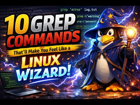 10 Powerful GREP Tricks Every Linux User Should Know - YouTube
