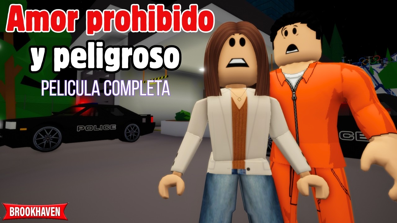 AMOR PROHIBIDO Y PELIGROSO - Pelicula Completa | Mini Pelicula | Brookhaven rp🏡historia de roblox