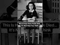 This Is How Anne Frank Died… It’s Not How You Think #shorts