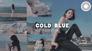 Cold Blue VSCO photo editing tutorial | vsco filter screenshot 2