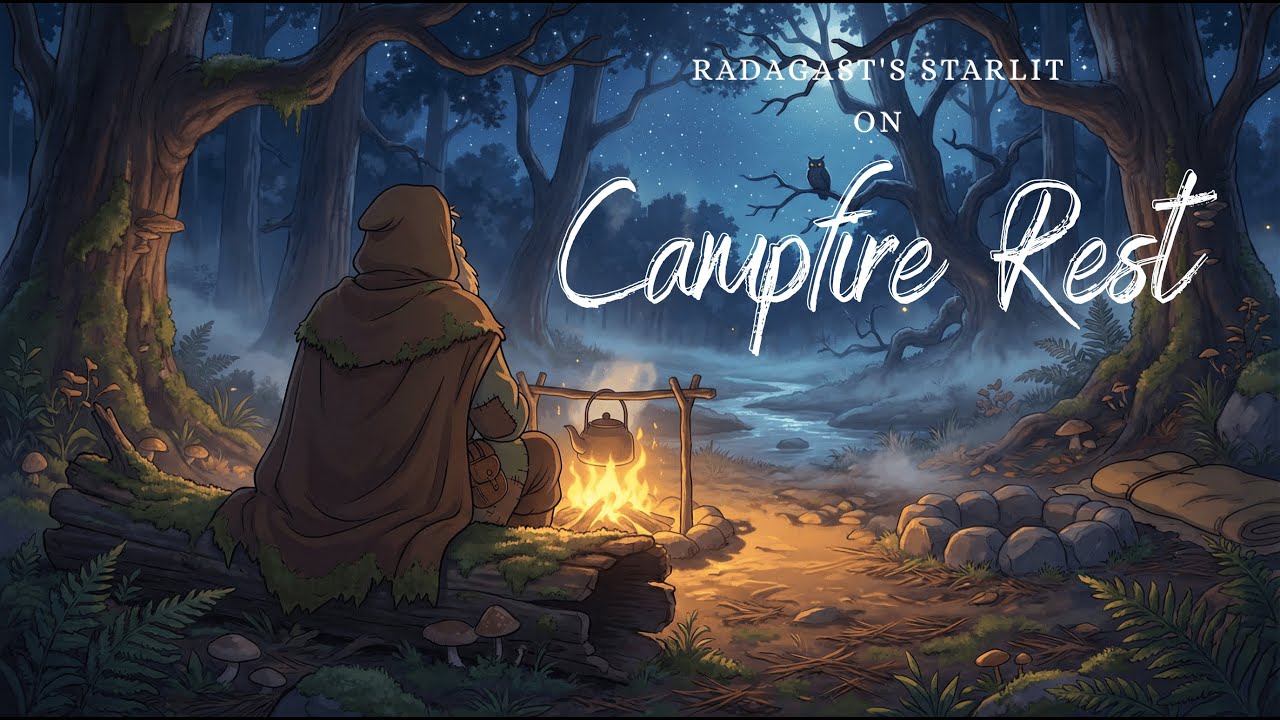 Medieval Music For Relaxation & Focus | Radagast's Starlit Campfire Rest